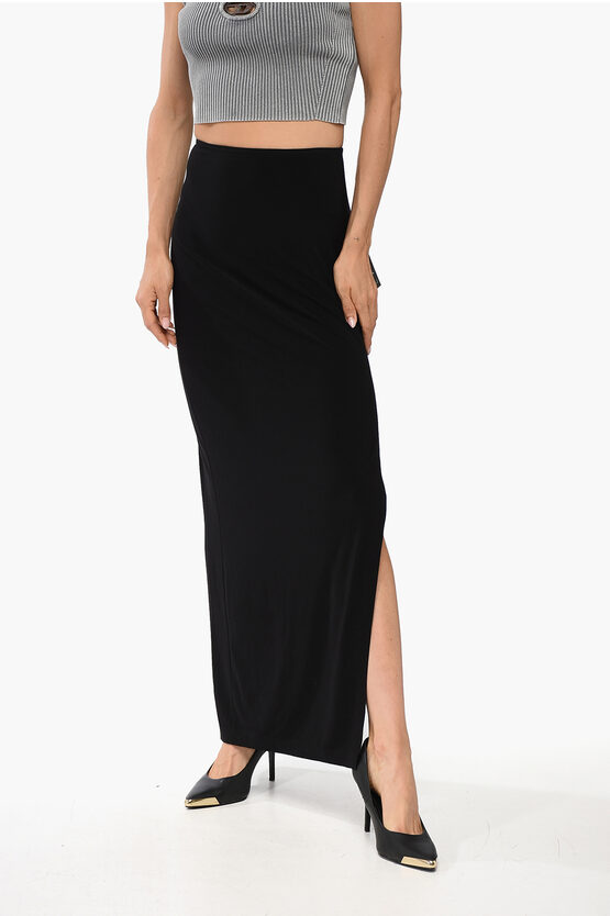 Normakamali Side Slit Maxi Sheath Skirt