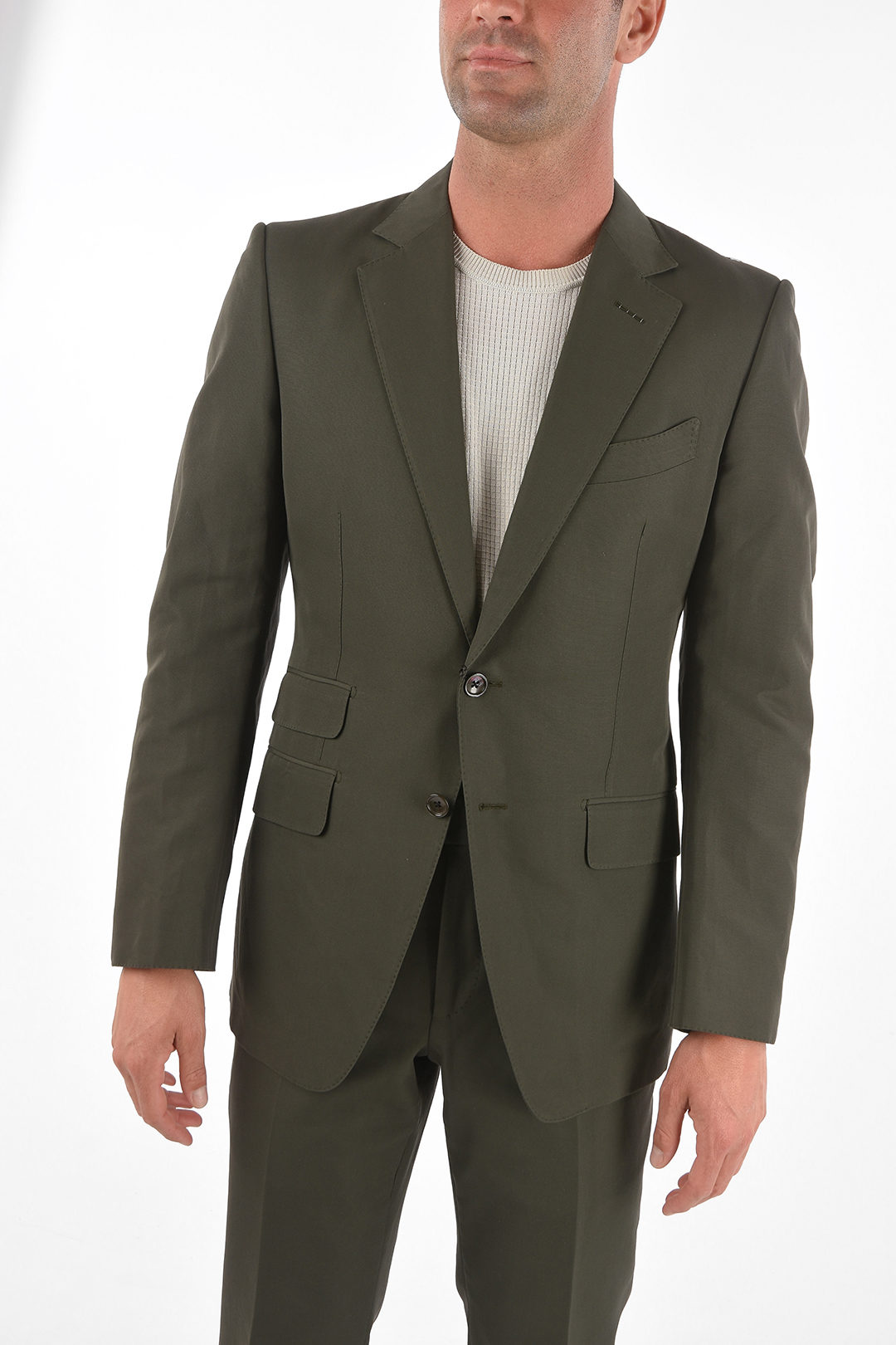 Tom Ford side vents notch lapel O'CONNOR 2-button suit men - Glamood Outlet