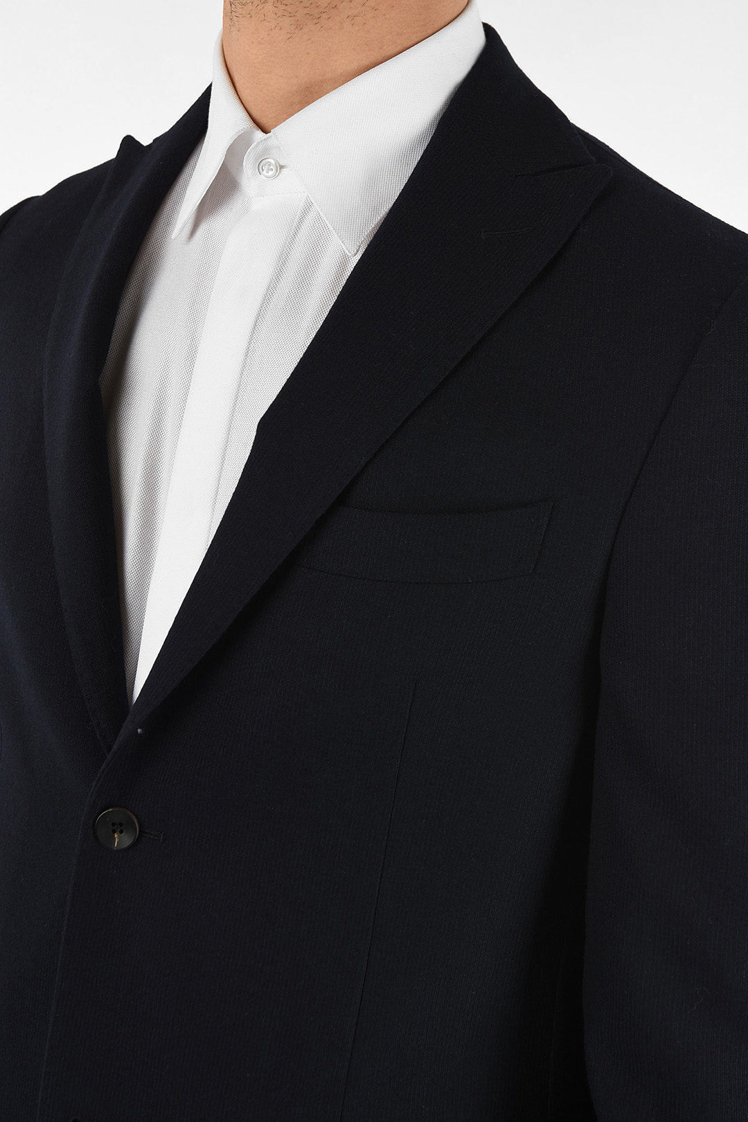 The Gigi side vents ribbed 2-button suit men - Glamood Outlet