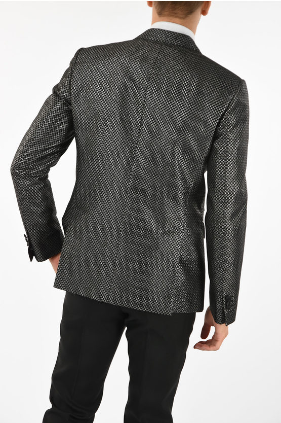 Dsquared2 side vents tuxedo jacket men Glamood Outlet