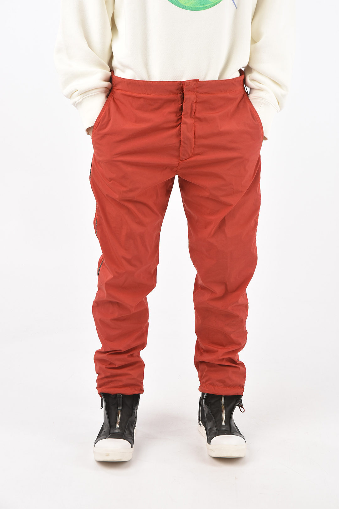 Heron Preston Side Zipped Nylon Joggers 