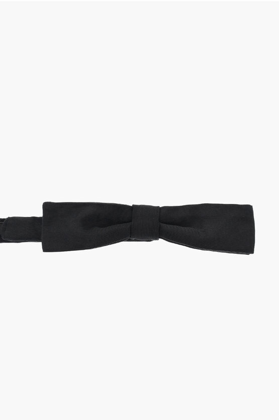 Dsquared2 Solid Color Silk Bow Tie