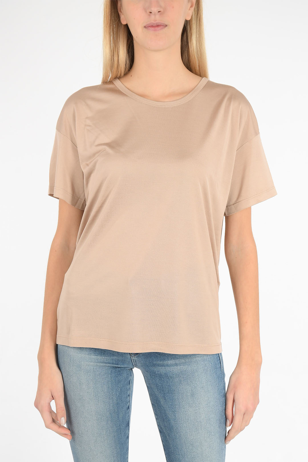 Tom Ford silk crew-neck t-shirt women - Glamood Outlet