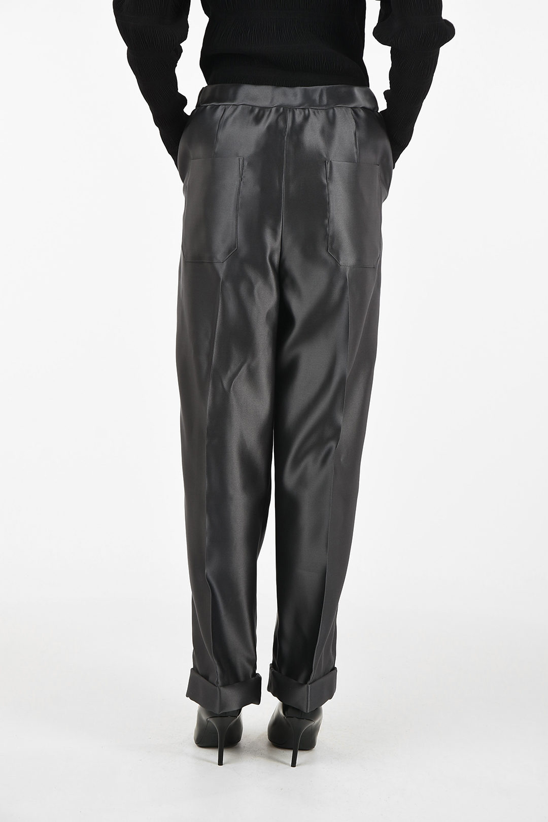 Tom Ford silk palazzo pants women - Glamood Outlet