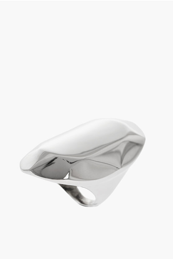Alexander Mcqueen Silver-effect Brass Thumb Ring