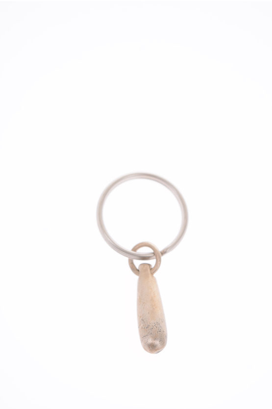 Rick Owens Silver Keyring With Pendant