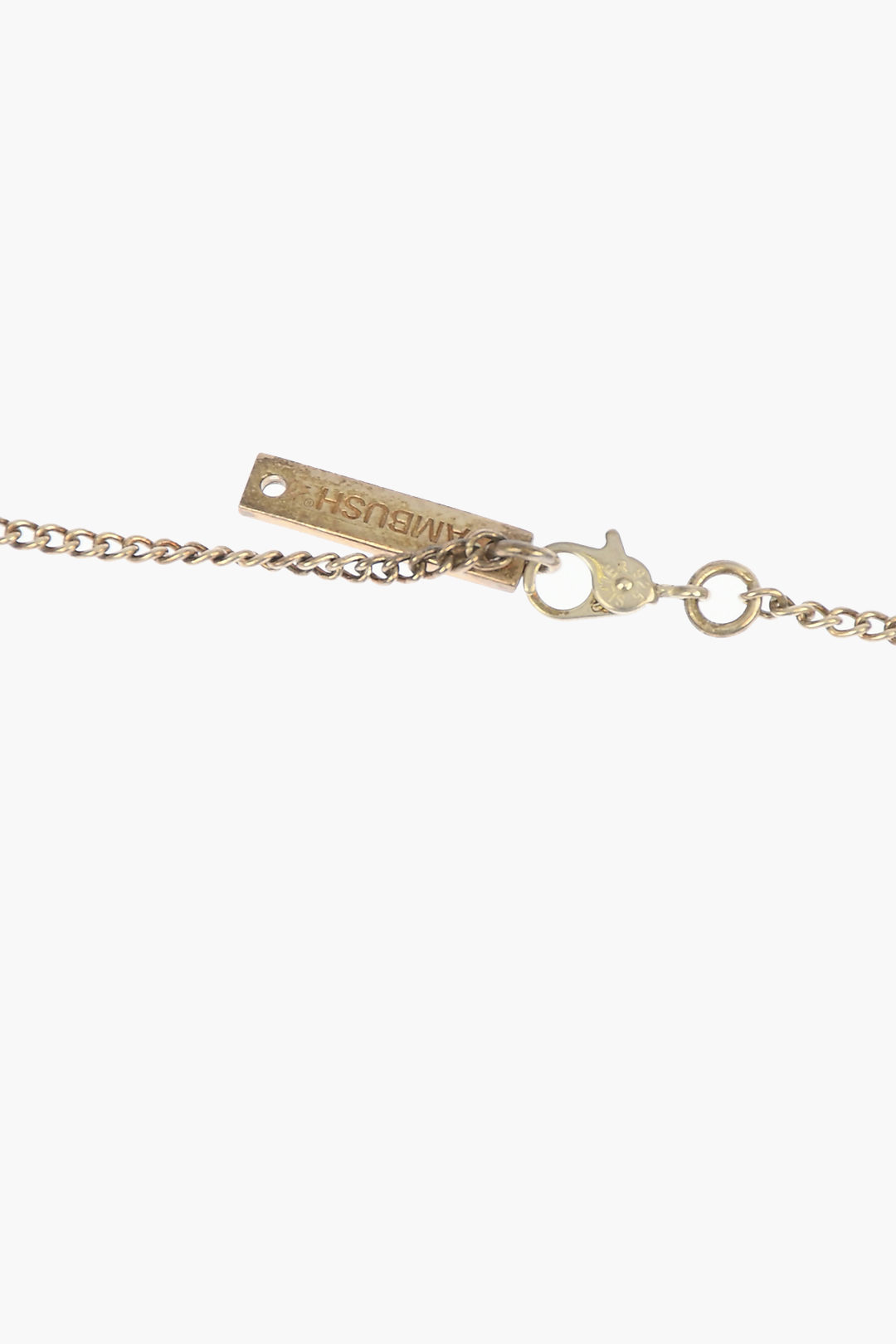 Ambush Silver Necklace with Cigarette 