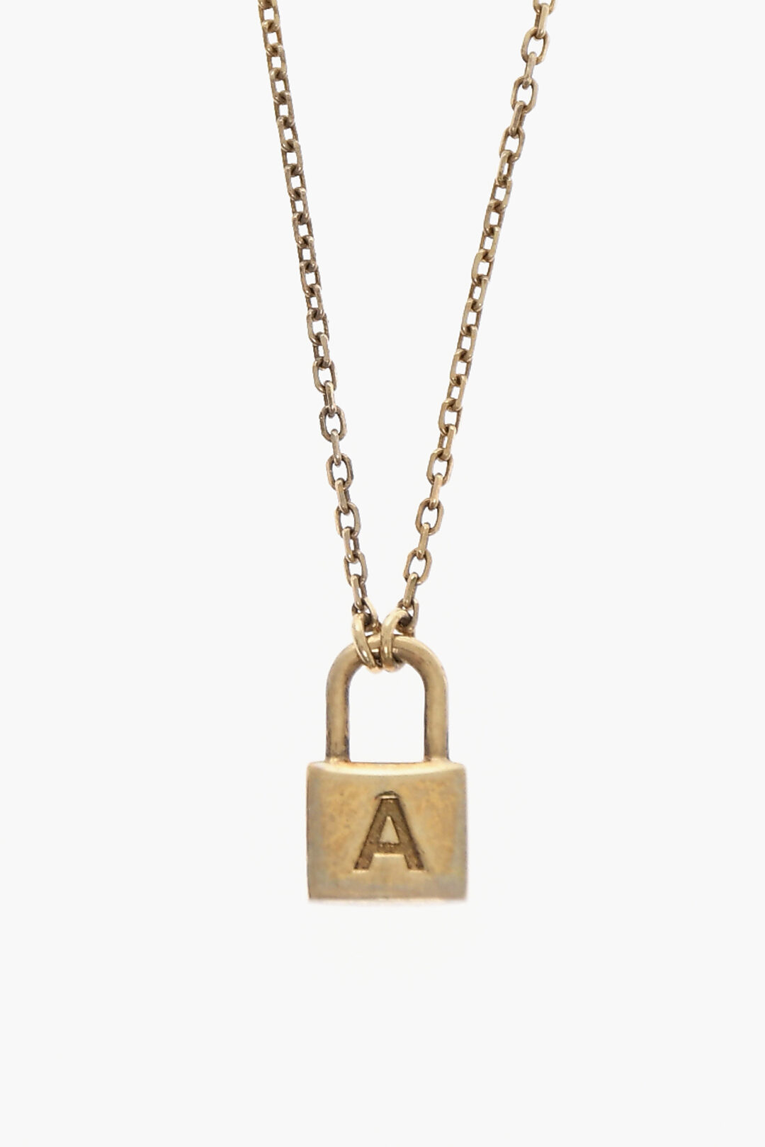 Small Padlock Chain Necklace - Silver/Gold – Feature