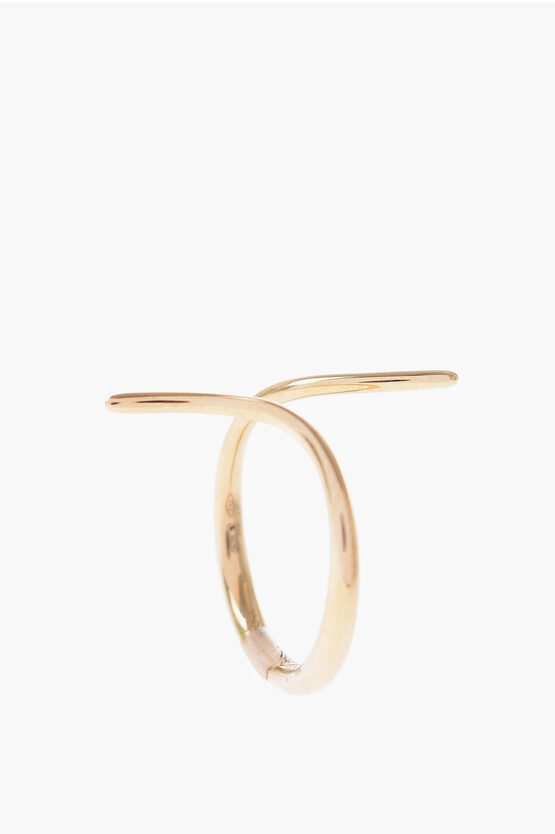 Annarita Celano Silver Onda Ring In Gold