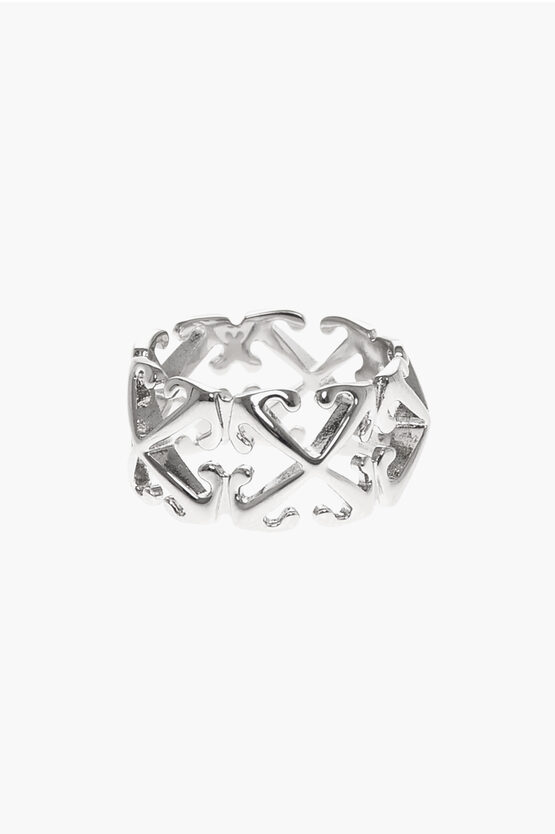 Off-white Multi-arrow Ring