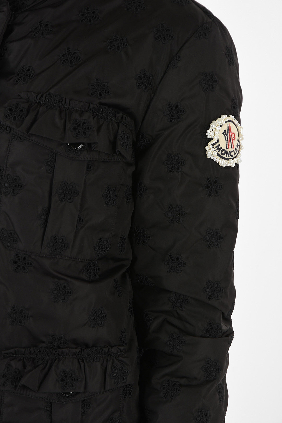 Moncler SIMONE ROCHA Embroidered HILLARY Down Jacket women