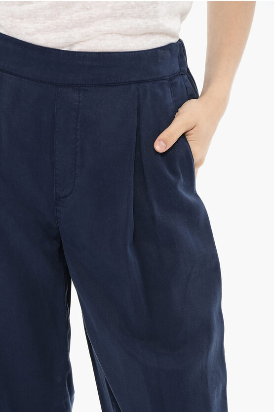 Single Pleat Flared Pants