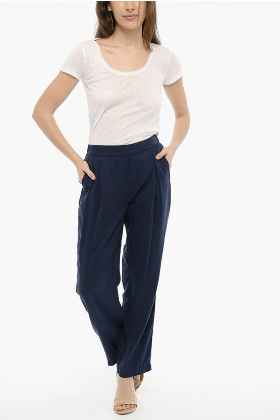 Single Pleat Flared Pants