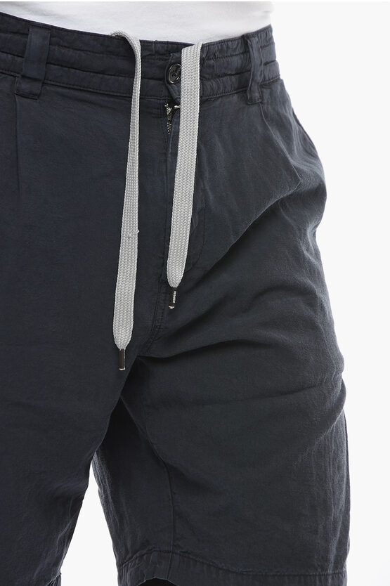 Aspesi Single Pleat Shorts with Belt Loops men Glamood Outlet