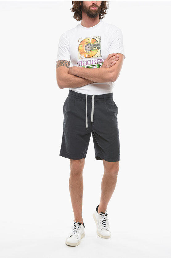 Aspesi Single Pleat Shorts with Belt Loops men Glamood Outlet