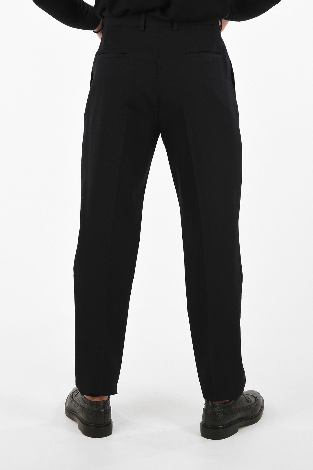 Mens single pleat trousers  WISE Worksafe