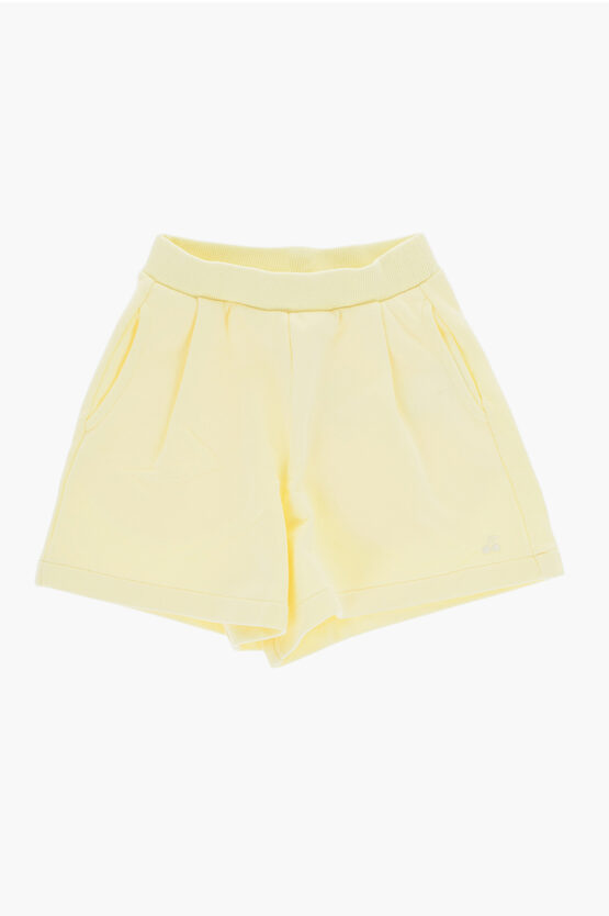 BONPOINT SINGLE-PLEATED BRUSHED COTTON CORNELIA SHORTS