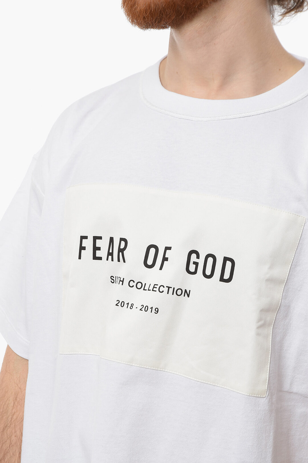 Fear Of God SIXTH COLLECTION Contrasting Printed Crew-neck T-Shirt ...