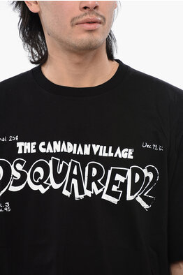 DSQUARED T-Shirt popular for men in color black, XL