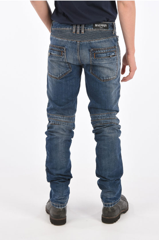 Balmain Skinny Fit Biker Jeans men Glamood Outlet - Main Image