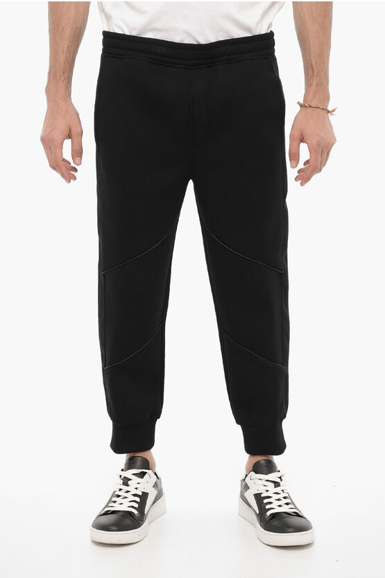 Shop Neil Barrett Skinny Fit Joggers With Drawstring Waist