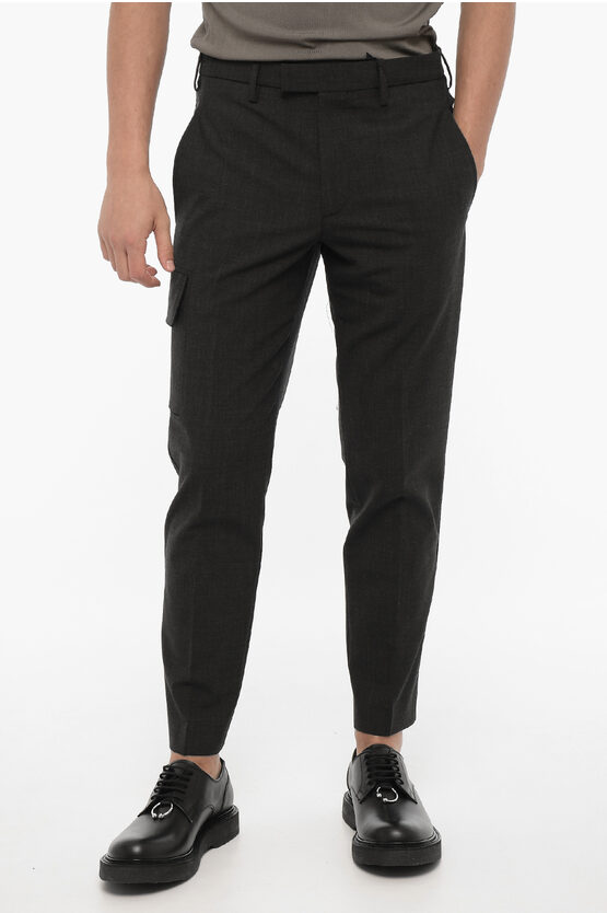 Shop Neil Barrett Skinny Fit Nate Cargo Pants