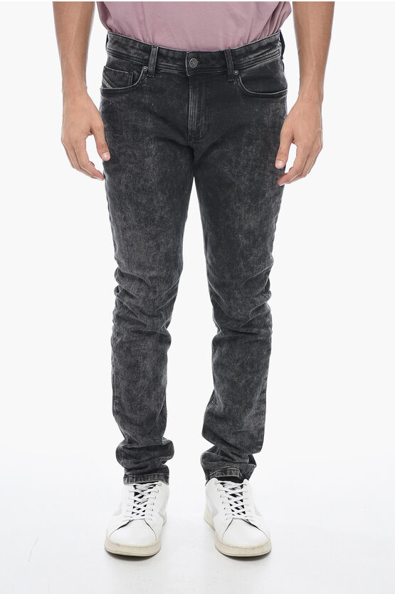 Shop Diesel Skinny-fit Sleenker Denims With Low Waist L.32