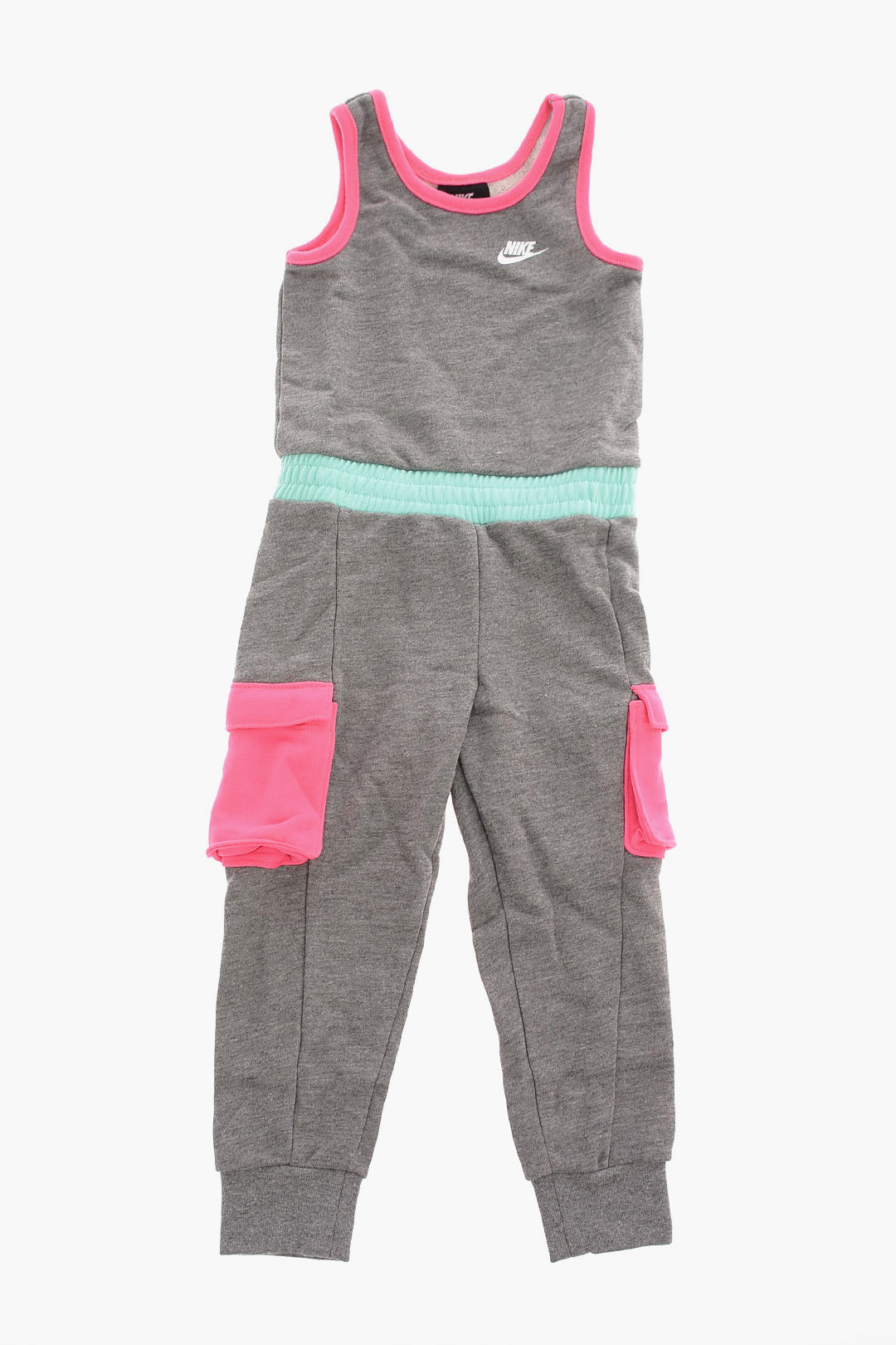 Nike KIDS Sleeveless Cargo Jumpsuit girls - Glamood Outlet