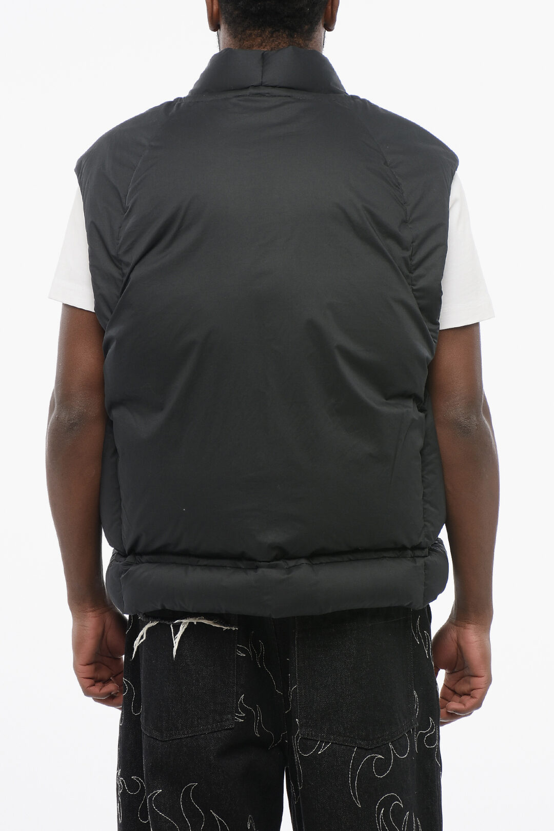 Ambush Sleeveless KIMONO Down Jacket with Snap Buttons men