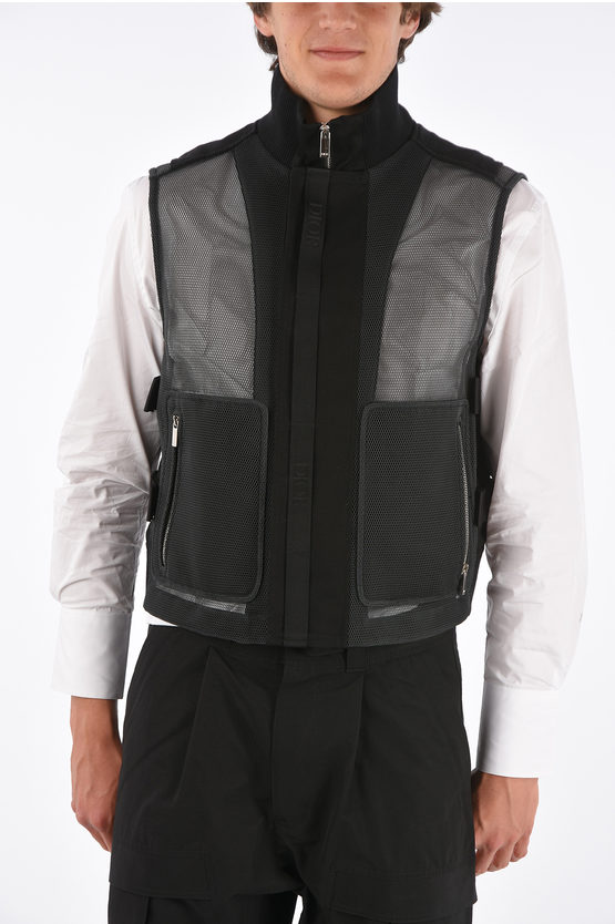 dior mesh jacket