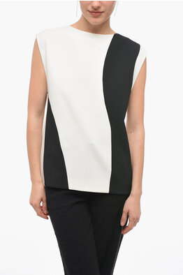 Alice + Olivia “Calvin” Colorblock Top M store