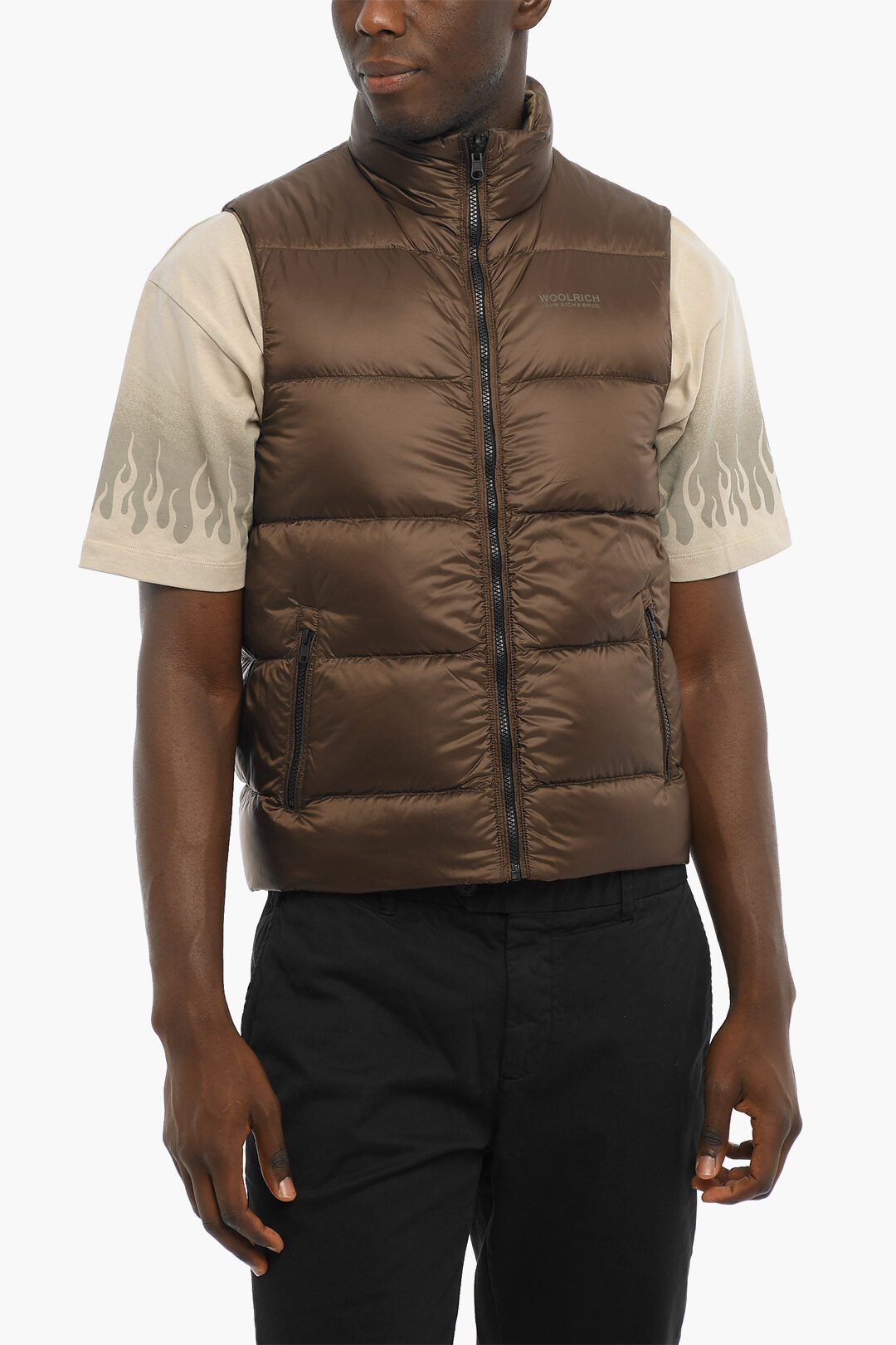 Woolrich Sleeveless Reversible Down Jacket men - Glamood Outlet