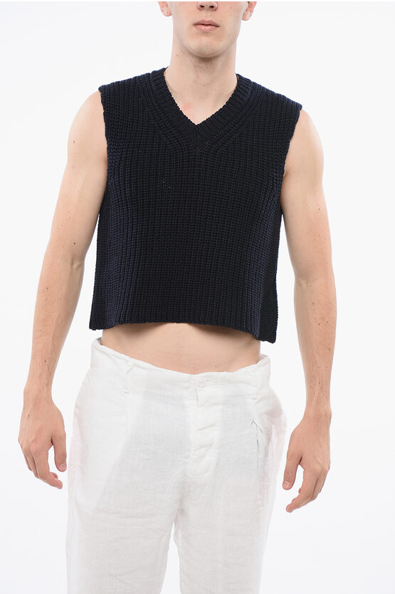 Our Legacy Black Intact Vest In Black