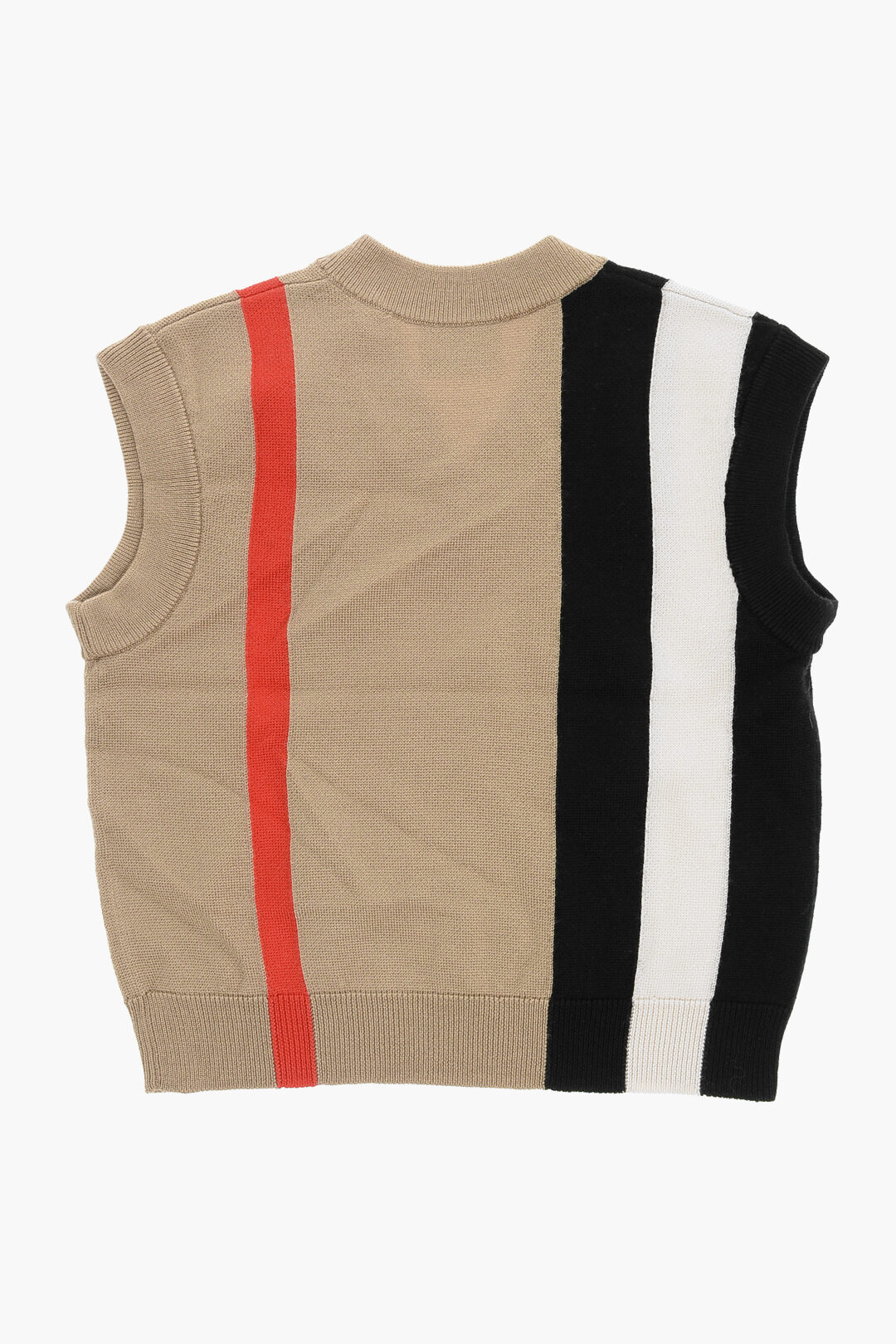 Burberry KIDS Sleeveless V-Neck Wool DUSTIN Sweater boys - Glamood Outlet