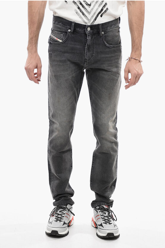 Diesel Slim Fit 2019 D-strukt Jeans 16cm L.32 In Grey