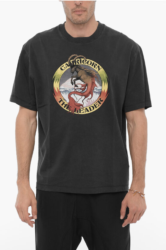 Neil Barrett Slim Fit Capricorn The Leader Crew-neck T-shirt