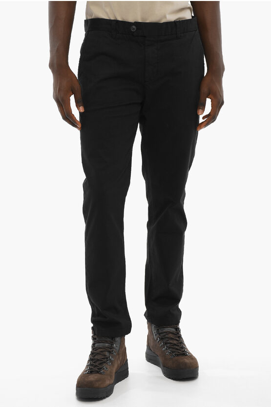 Woolrich Slim Fit Chino Trousers In Black