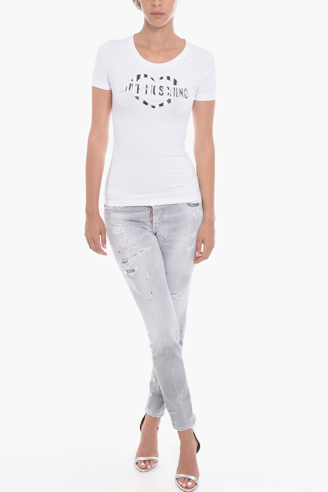 Mirror Cotton T Shirt