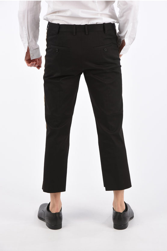 Neil Barrett Slim Fit Cropped Pants men Glamood Outlet