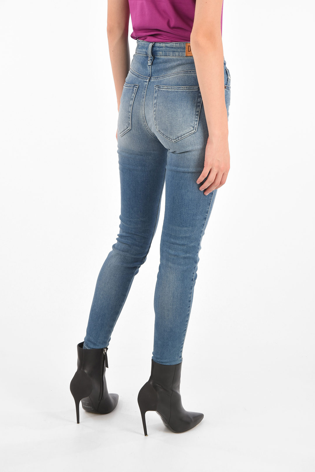 Diesel Slim Fit D-SLANDY-HIGH Jeans 