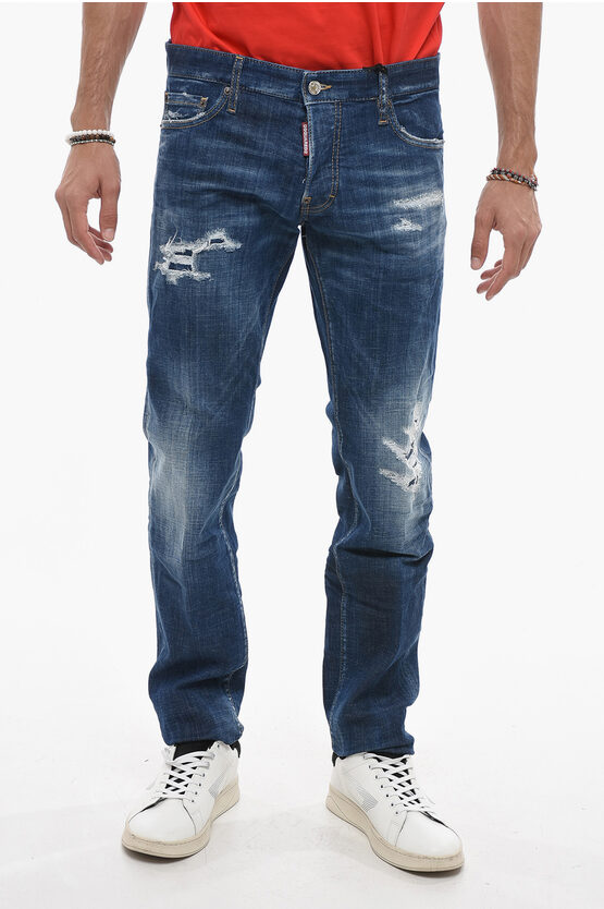 Slim Fit Denims Wit… - image