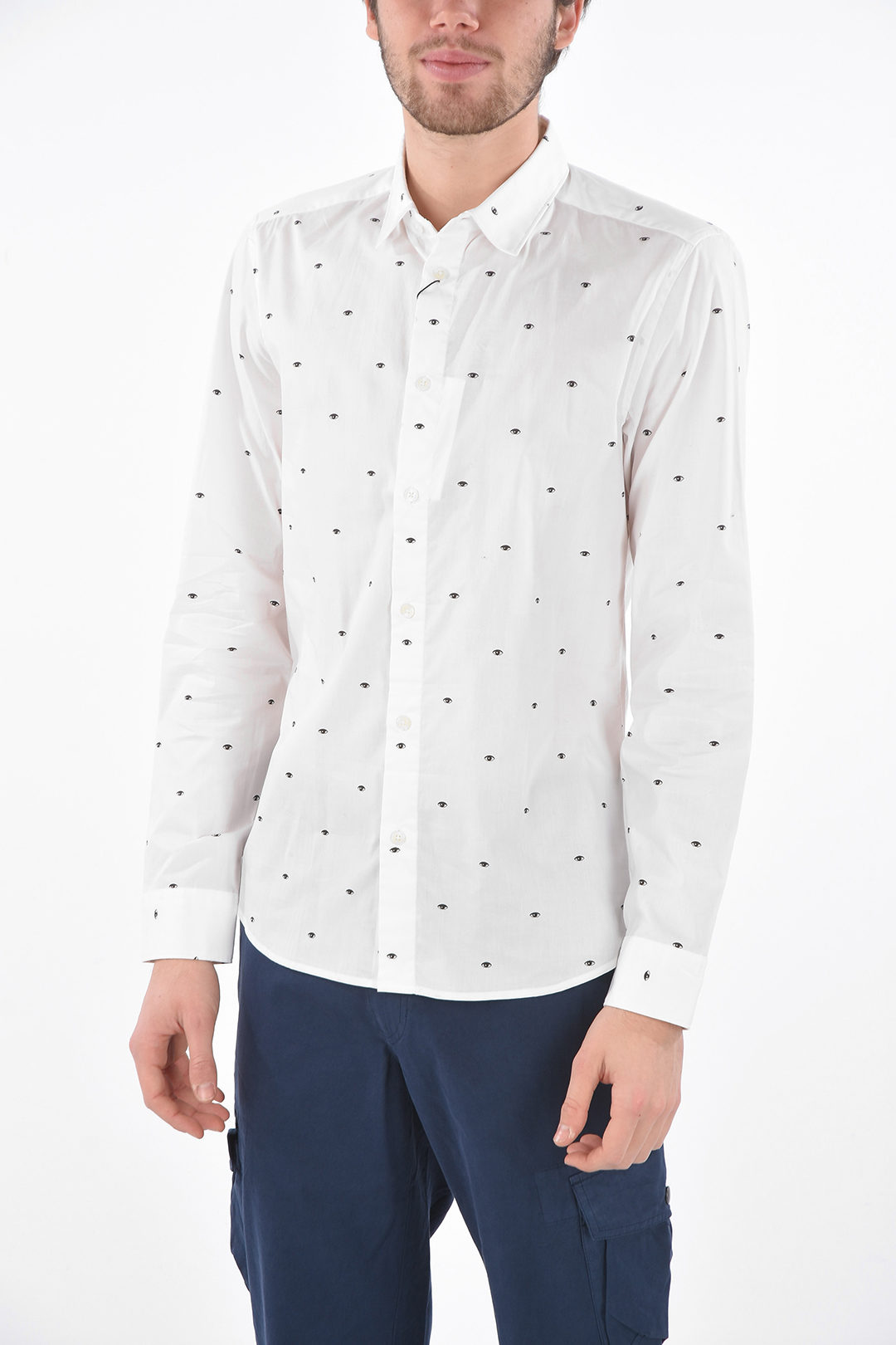 Kenzo shirt slim fit best sale