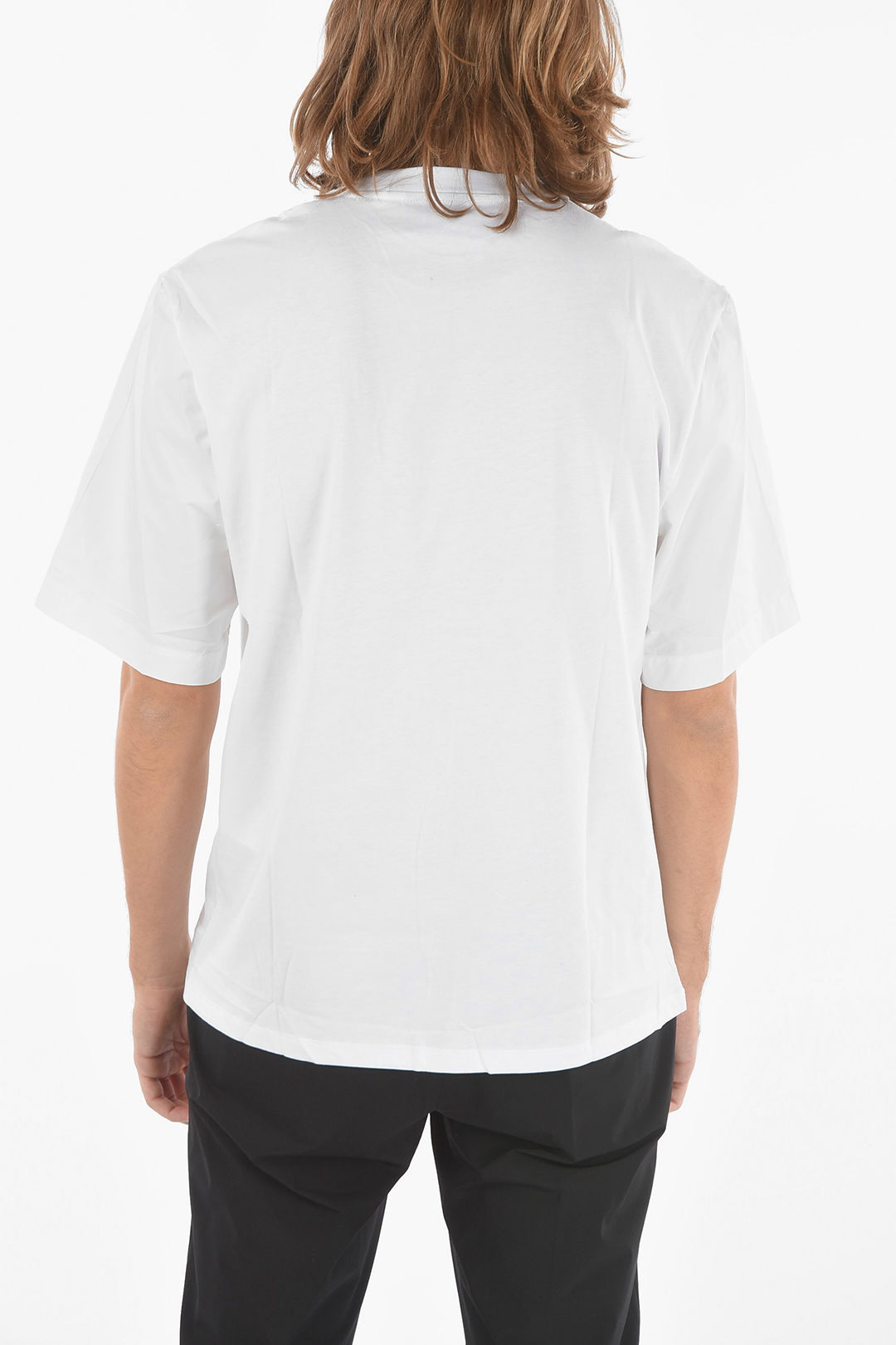 Neil Barrett JAMES HARDEN x NEIL BARRETT Crew Neck Printed Logo T-Shirt men  - Glamood Outlet