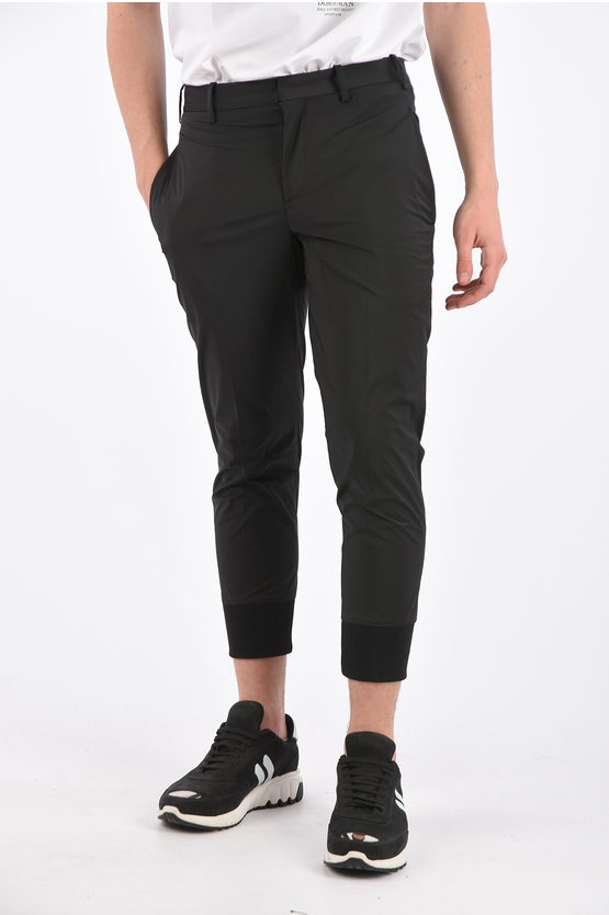 Neil Barrett Slim Fit Pants with Elastic Ankle Band men - Glamood Outlet