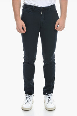 PT01 Super Slim Fit Pants with Hidden Closure men - Glamood Outlet