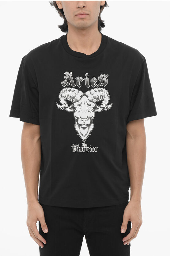 Neil Barrett Slim Fit Rock Band Zodiac Aries T-shirt