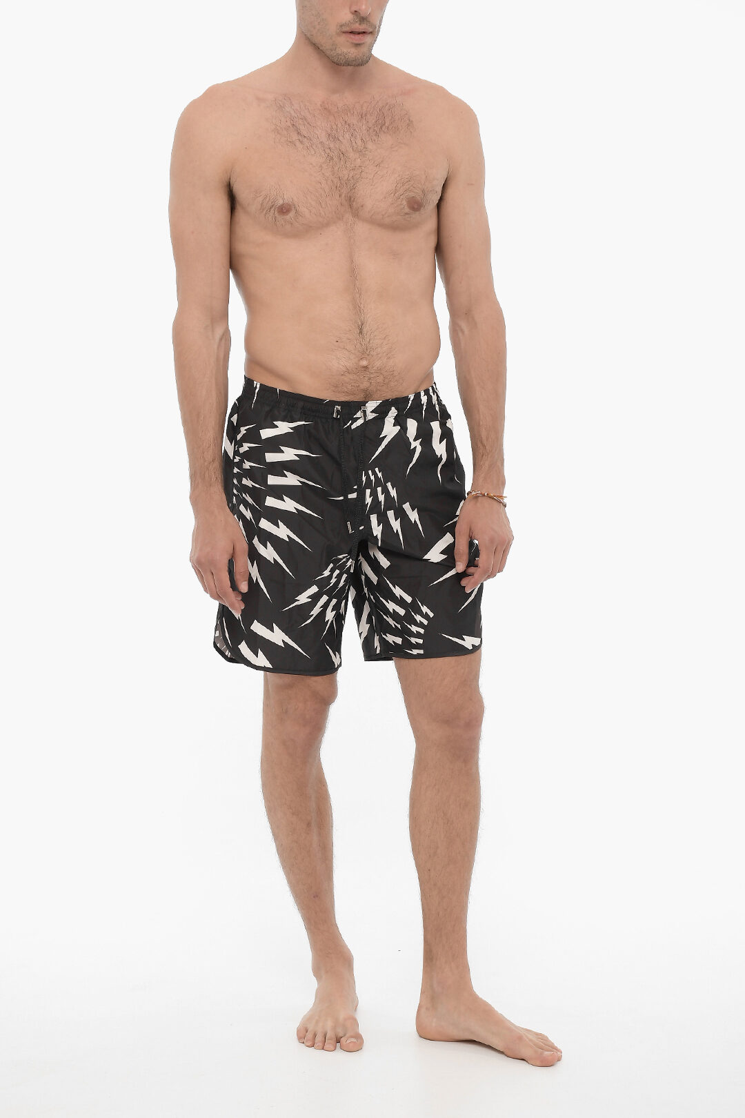 Neil Barrett Slim Fit SURFER Swim Shorts men Glamood Outlet