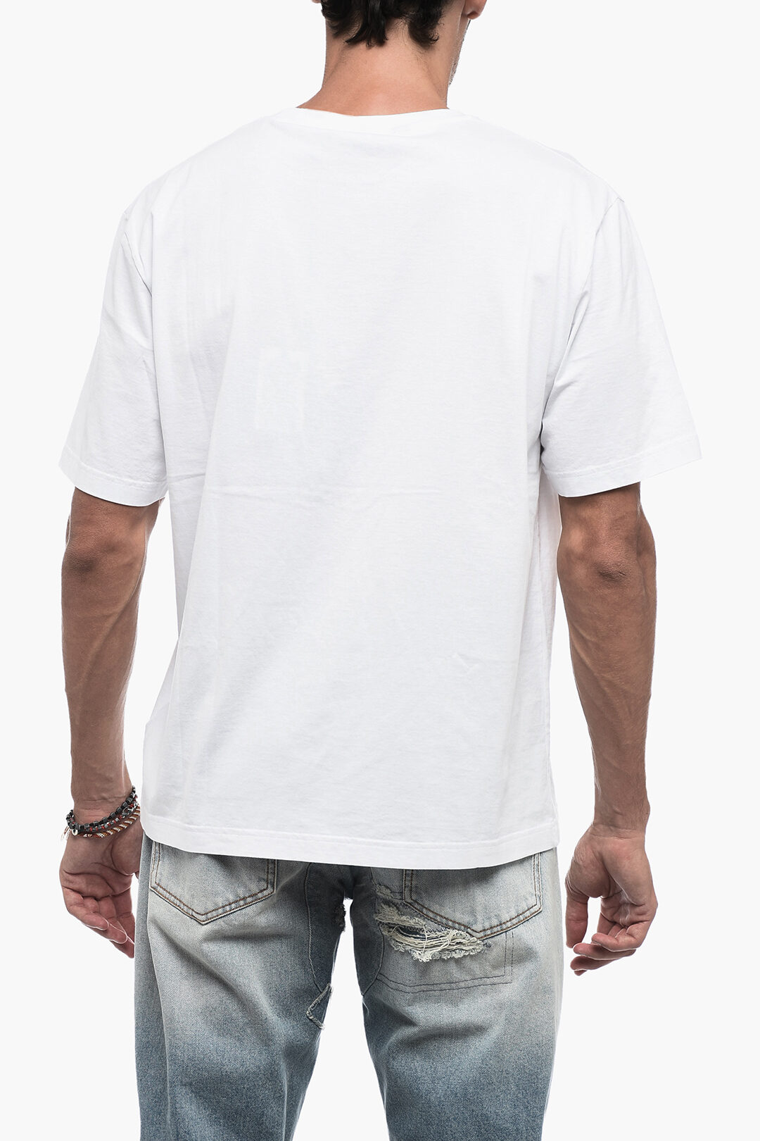 Palm Angels Slim Fit T-Shirt with Printed Logo men - Glamood