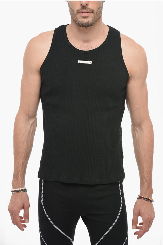 Shop Maison Margiela Slim Fit Tank Top