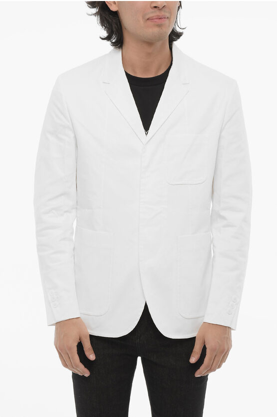 Neil Barrett Slim Fit Unlined 3-buttons Blazer